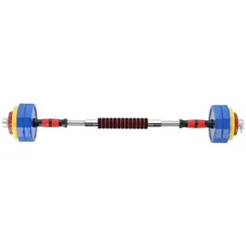 HMS Kurzhantel-Langhantelset Fitness SKC20 2x10kg