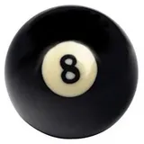 John West Billardtisch John West Billardkugel 57 mm Einzelkugel Schwarze 8