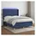 vidaXL Boxspringbett 140 x 200 cm Blau