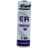 XCell ER14500 Spezial-Batterie Mignon (AA) Lithium 3.6V 2600 mAh 1St.