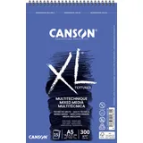 Canson XL Mix-Media Block, DIN A5, 15 Blatt, 300 g/m2