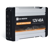 ECO-WORTHY Ladebooster 12V 40A DC-DC Batterieladegerät für LiFePO4 Batterie,Gel, Ladebooster für Wohnmobilen, Wohnwagen