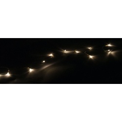 BURI Lichterkette LED-Lichterkette 10-LED Dekolichter Leuchtkette Beleuchtung Weihnachts