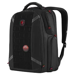 WENGER Laptop-Rucksack PlayerOne Kunstfaser schwarz 29,0 l bis 39,6 cm (15,6 Zoll)