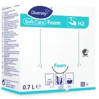 Diversey Soft Care foam Milde Schaumseife zur Händereinigung | Kartusche 700 ml