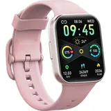 JUNG UAUE Smartwatch Damen & Herren Fitnessuhr, mit Bluetooth Smartwatch (4,29 cm/1,69 Zoll) 7 Tage Akku, 100+ Trainingsmodi, mit Android / iOS