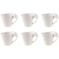 Villeroy & Boch NewWave Caffè 6er Set Espressotassen 80ml