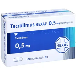 Tacrolimus Hexal 0,5 mg Hartkapseln 100 St