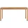 vidaXL Garten-Esstisch Beistelltisch 160 x 80 x 77 cm Braun