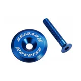 Reverse Components Steuersatzkappe dunkel Blau