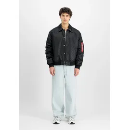 Alpha Industries Coach Logo Jacket schwarz S