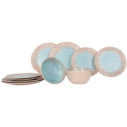 GIMEX Geschirr-Set Geschirr Set – Stone Line Beige