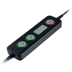 Jabra BIZ 2300 Duo, Geräuschunterdrückung, USB, Schnurgebundenes stabiles Headset für Contact Center mit HiFi Audio