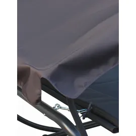 Gardissimo Luc Doppelliege 200 x 130 x 30 cm Grau