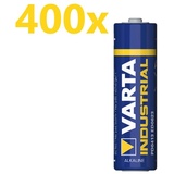 Varta 400x Mignon AA LR6 - Batterie Alkaline VARTA Industrial 4006 1,5V 2950 mAh