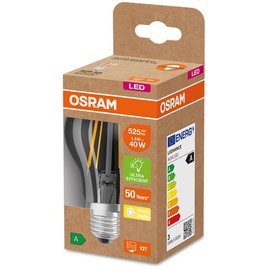 Osram LED EEK A (A - G) E27 Glühlampenform 2.5W = 40W Warmweiß (Ø x H) 60mm x 60mm