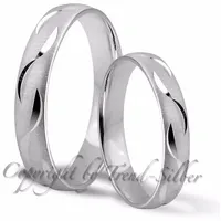 Trauringe123 Trauring Hochzeitsringe Verlobungsringe Trauringe Eheringe Partnerringe aus 925er Silber, J41x 73
