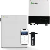 Growatt SPA 8000TL3 BH 8kW Batteriewechselrichter mit 7,6 kWh Solarspeicher-Set