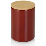 Kela Vorratsdose Cady Keramik, rot 15,0cm 10,0cmØ 0,7l