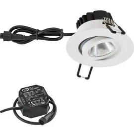 EVN PC650N90102 1 rund Aluminium Glas 8,4W 3000K 1010lm IP65