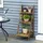 Outsunny Pflanzentreppe 40 x 37 x 93 cm Braun
