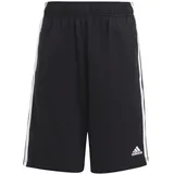 adidas Essentials 3-Streifen Knit Shorts Black / White 140    