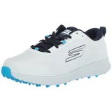 SKECHERS Max Fairway 4 Golfschuh, weiß/dunkelblau