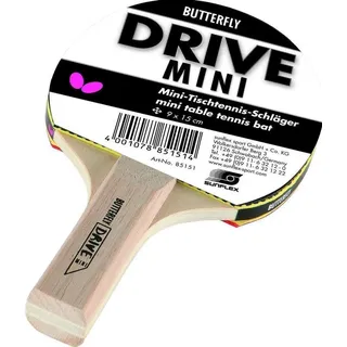Butterfly Tischtennisschläger Drive Mini Drive Mini, schwarz/braun, M, 85151