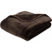 Gözze Cashmere Feeling 130 x 170 cm dunkelbraun