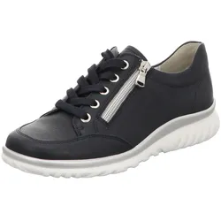 Semler Damen Schnürschuh bequem Lena in blau