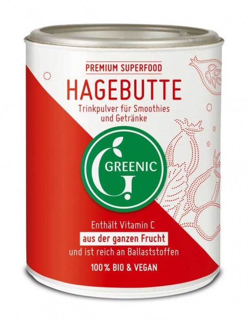 Greenic Hagebutte Pulver bio