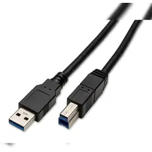 CAPTIVA USB-A auf USB-B 3 m Schwarz