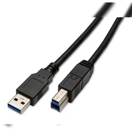 CAPTIVA USB-A auf USB-B 3 m Schwarz