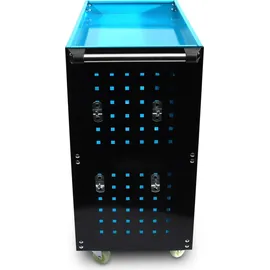 BITUXX Werkstattwagen mit Lochwand mit 12 Haken