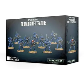 Games Workshop - Warhammer 40.000 - Space Marines Primaris Infiltratoren, ab 14 Jahren, Schwarz