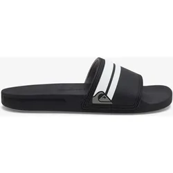 QUIKSILVER Herren Badesandalen RIVI SLIDE M SNDL, BLACK/BLACK/WHITE, 43
