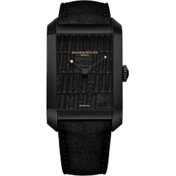 Baume & Mercier Hampton Automatic Hampton Polyptyque Edition - Musée Soulages 10th Anniversary" M0A10741" - opalisierend,schwarz - 31mm X 48mm