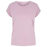 TOM TAILOR Denim Damen T-Shirt FLUENT BASIC Relaxed Fit Soft Lila 28995 XL