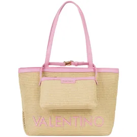 Valentino Maiam Shopper Baumwolle/Pink/Beige