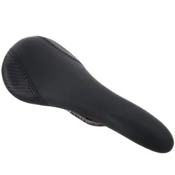 MCFK Sattel Ledersattel Carbon | gepolstert schwarz