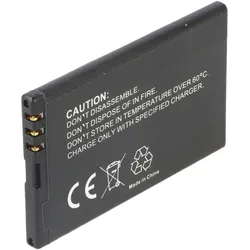 AccuCell Akku passend für Nokia 8800 Arte, Li-Ion, 3,7V, 780mAh, 2,9Wh