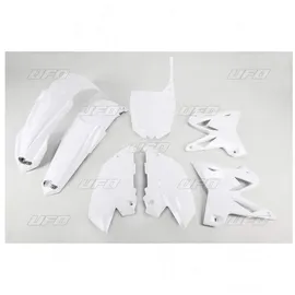 Motodak Verkleidungskit 7-teilig Kotflügel Weiß für Yamaha YZ 125/250 2002-2014