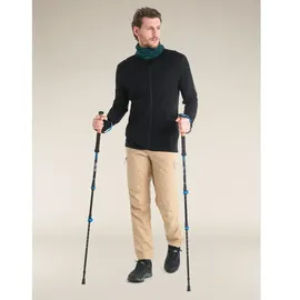 Icebreaker Merino 260 Quantum Reißverschlusspullover Herren Schwarz S