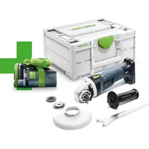 Festool AGC 18-125 EB-Basic inkl. 1 x 5,2 Ah + Systainer SYS 3 M 187 577031