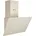 WE-E613G C Kopffreihaube Wand Schrankmontage Abluft/Umluft max 300 m3/h 59 5 cm Breite Metall-Filter Gebläsestufen 63 dB creme