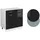 Vicco Schubladenschrank R-Line 80 x 81,6 x 60 cm Schwarz Hochglanz/Weiß