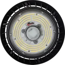 berger + schröter gmbh Berger & Schröter | LED Strahler UFO High Bay Light Hallenstrahler 100 W, Energieeffizienzklasse D, 12000 Lumen, 6000 K Weißlicht, Bewegungssensor