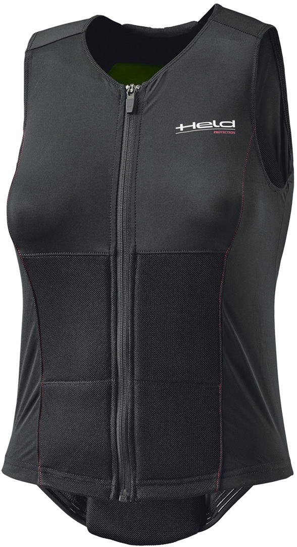 Held Spine Dames Protector Vest, zwart, L Voorvrouw