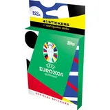 Topps EURO 2024 Sticker ECO-PACK mit 42 Stickern