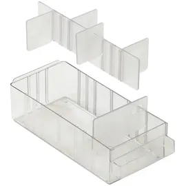 RAACO Kleinteilemagazin Polypropylen 52 x 32 mm transparent